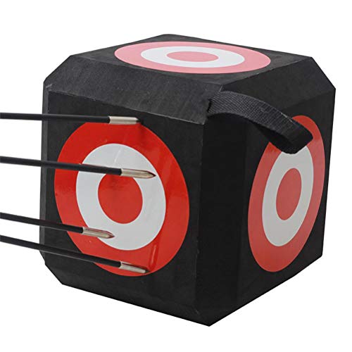 KENANLAN Kruisboog Doelen, 24 * 24 * 24 6-zijdige EVA Boogschieten Doel Cube Outdoor Recurve Pijl en Boog Rechte Draw Boog Algemene Uitrusting Accessoires