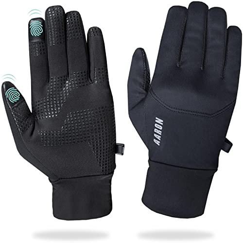 AARON Gloves Fietshandschoenen voor dames en heren, antislip, touchscreen-fietshandschoenen voor MTB, BMX, stadsfietsen of trekkingfietsen, warme handschoenen voor fietsen en joggen