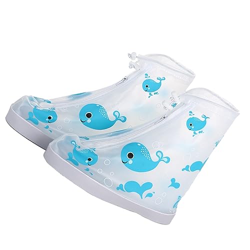 Yardwe Regenbestendige Overschoenen 1 Paar Regenoverschoenen Overschoenen Waterdichte Schoenbeschermer Regendichte Overschoenen Baby Antislip Overschoenen Waterdicht