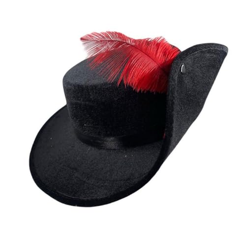 Myazs Vintage Vilt Grote Rand Hoed Vintage Gentleman Hoed Fedora Vilt Kerst Cosplay Jazzs Hoed Casual Accessoires Jazzs Hoed Effen Kleur Jazzs Hoed Festival Jazzs Hoed Jeugd Jazzs Hoeden Voor Mannen