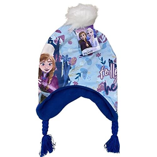 SUN CITY Wintermuts met figuren voor meisjes Frozen (52, Capro Blue)