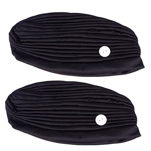 Unomor 2 Stuks Sporthoofdband Zweetabsorberende Hoofddeksels Fitness Hoofddeksels Ademende Hoofddeksels Opvallende Hoofddeksels Outdoor Hoofddeksels Spa Hoofdband Matte Hoed Cap Tulband