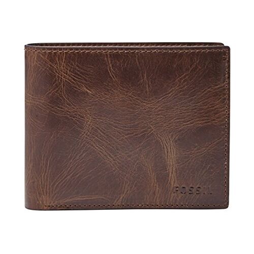 FOSSIL Derrick RFID Bifold met Groot Muntvak