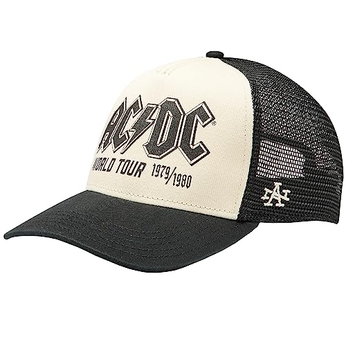 American Needle Sinclair ACDC Cap SMU730A-ACDC, herenpet met vizier, beige, één maat EU, beige, Eén maat