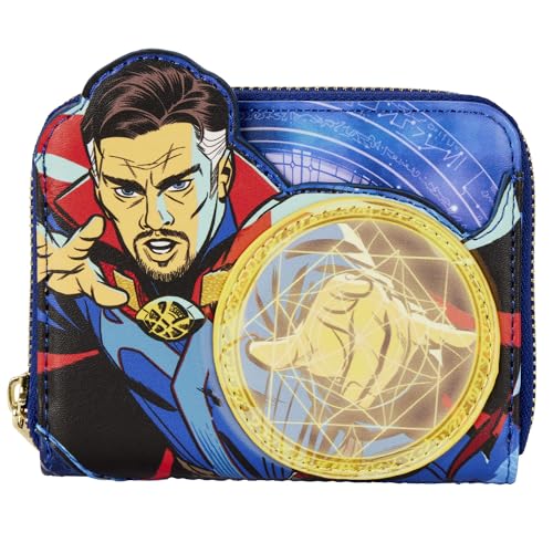 Loungefly Marvel Porte-monnaie Dr. Strange Multiversum, Marvel Dr. Vreemd, Eén maat, Marvel Dr.. Vreemde Multiverse Portemonnee