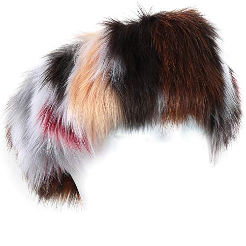 Yu He Vrouwen sjaal Muffler Faux Fur Hoofdband vrouwen Winter Neck Warmer