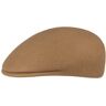 Lipodo Vilt Sportmuts Dames/Heren Made in Italy pet met klep flat hat wintercap voor Zomer/Winter S (54-55 cm) camel