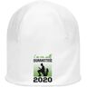 Atspauda I'm on self Quarantaine 2020 Grappig toilet roken logo unisex dun katoen rekbaar wit slouch beanie wit, Wit, Eén Maat