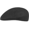 Lipodo Vilt Sportmuts Dames/Heren Made in Italy pet met klep flat hat wintercap voor Zomer/Winter XL (60-61 cm) zwart