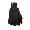 Heat Holders Mens Heatweaver 2.3 tog warme thermische handschoenen, Zwart, L/XL