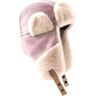 CekoCk Russische Wintermuts Ushanka Hoeden voor Man Vrouw Warme Winddichte Hoeden met Oorkleppen(Size:Medium(57-59),Color:Pink)