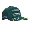 Aston Martin F1 Sebastian Vettel Green Hat-teamcap 2021, groen, eenheidsmaat, Greeb, Eén maat