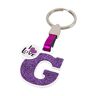 BCCORONA LLA01007 metalen sleutelhanger I LOVE letter G roze kleur