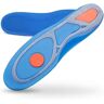 GOENN Silicon Gel Insoles Foot Care for Plantar Fasciitis Heel Spur Shoe Insoles Shock Absorption Pads arch orthopedic insoles (Size : 40-42)