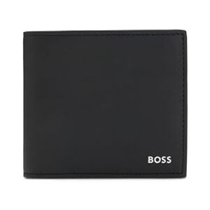 Boss Heren Zair 4cc Transfer Gedrukte Zilveren Logo Portemonnee, ZWART1, One Size Grote Maten Boss Heren Zair 4cc Transfer Gedrukte Zilveren Logo Portemonnee, ZWART1, One Size Grote Maten