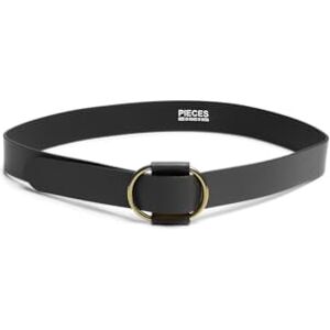 PIECES Dames Pcpilja Leather Jeans Belt Fc Noos Riem, zwart, 85 PIECES Dames Pcpilja Leather Jeans Belt Fc Noos Riem, zwart, 85