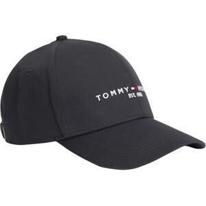 Tommy Hilfiger heren Th Established Cap AM0AM07352, Zwart, one size Tommy Hilfiger heren Th Established Cap AM0AM07352, Zwart, one size