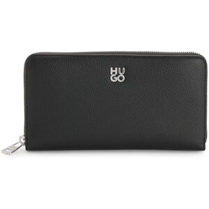 HUGO Chris 2.0 Zip Around Portemonnee, Zwart HUGO Chris 2.0 Zip Around Portemonnee, Zwart