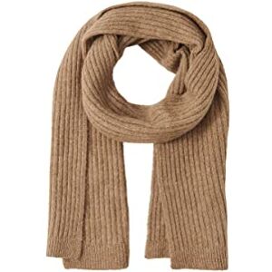 PIECES Dames PCJESLIN Wool Long Scarf NOOS BC sjaal, Fossil, One Size PIECES Dames PCJESLIN Wool Long Scarf NOOS BC sjaal, Fossil, One Size