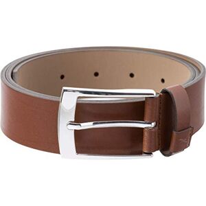 Brax Heren volledig rundleer Uni Klassiek Sportief Riem, cognac, 120 Brax Heren volledig rundleer Uni Klassiek Sportief Riem, cognac, 120