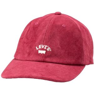 Levi's Lazy Girl Logo pet voor dames, Medium Rood, One size Levi's Lazy Girl Logo pet voor dames, Medium Rood, One size