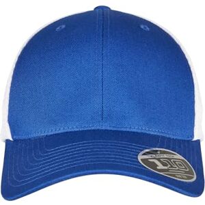 Flexfit Uniseks honkbalpet, royal/wit, Eén maat Flexfit Uniseks honkbalpet, royal/wit, Eén maat