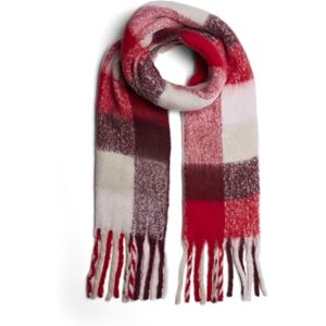 PIECES PCBEA Long Scarf NOOS BC wintersjaal voor dames, Tawny Port/Checks: vierkant, One Size (Fabrikant maat:ONESIZE) PIECES PCBEA Long Scarf NOOS BC wintersjaal voor dames, Tawny Port/Checks: vierkant, One Size (Fabrikant maat:ONESIZE)