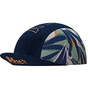 ABUS Race Cap stijlvolle cyclingpet met zweetband bescherming tegen zon, insecten en zweet past onder de racefietshelm voor mannen en vrouwen donkerblauw met patroon, maat M/L ABUS Race Cap stijlvolle cyclingpet met zweetband bescherming tegen zon, insecten en zweet past onder de racefietshelm voor mannen en vrouwen donkerblauw met patroon, maat M/L