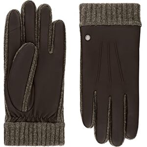 Roeckl Witten Touch leren handschoenen voor heren, Koffie, 8.5 Roeckl Witten Touch leren handschoenen voor heren, Koffie, 8.5