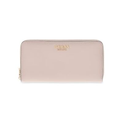 GUESS portemonnee Danielle SLG Zip Around Wallet Bone beige GUESS portemonnee Danielle SLG Zip Around Wallet Bone beige