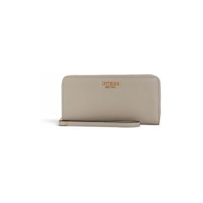 GUESS portemonnee Amorette SLG Zip Around Wallet Taupe GUESS portemonnee Amorette SLG Zip Around Wallet Taupe