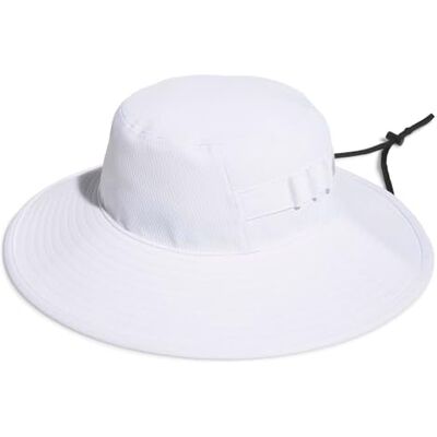 adidas Hombre CRESTABLE WIDE BRIM GOLF HAT, white, L-XL adidas Hombre CRESTABLE WIDE BRIM GOLF HAT, white, L-XL