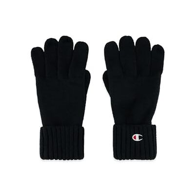 Champion Lifestyle Caps (806067) Gerecycled Acryl Knitted Yarn C-Logo Winterhandschoenen, zwart, XS-S Unisex volwassenen FW24, Zwart, XS/S Champion Lifestyle Caps (806067) Gerecycled Acryl Knitted Yarn C-Logo Winterhandschoenen, zwart, XS-S Unisex volwassenen FW24, Zwart, XS/S