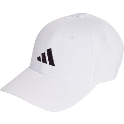 adidas uniseks-volwassene Baseball Cotton New Logo Hat, white/black, XS-S adidas uniseks-volwassene Baseball Cotton New Logo Hat, white/black, XS-S