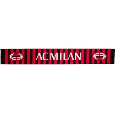 A.C. Milan AC Milan Officiële sjaal, acryl, officieel product, rode strepen A.C. Milan AC Milan Officiële sjaal, acryl, officieel product, rode strepen