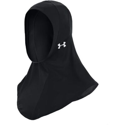 UNDER ARMOUR Dames UA Sport Hijab Hoed Zwart UNDER ARMOUR Dames UA Sport Hijab Hoed Zwart