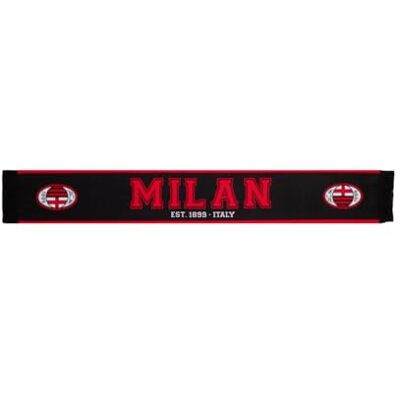 A.C. Milan AC Milan Officiële sjaal, acryl, officieel product, Milan College A.C. Milan AC Milan Officiële sjaal, acryl, officieel product, Milan College