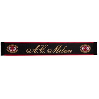 A.C. Milan AC Milan Officiële sjaal, acryl, officieel product, verschillende designs en opschriften, Zwart, One size A.C. Milan AC Milan Officiële sjaal, acryl, officieel product, verschillende designs en opschriften, Zwart, One size
