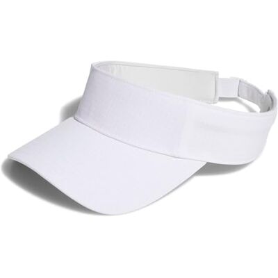 adidas Hombre MENS GOLF TOUR VISOR CRESTABLE, white, M-L adidas Hombre MENS GOLF TOUR VISOR CRESTABLE, white, M-L