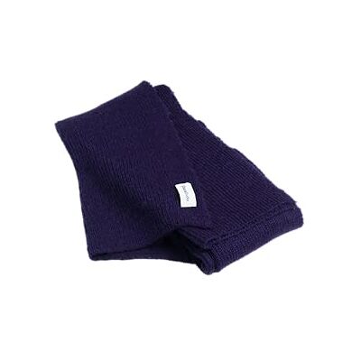 Diana Studio , Sjaal voor heren, alpaca-mix, effen, Blauw, One size Diana Studio , Sjaal voor heren, alpaca-mix, effen, Blauw, One size