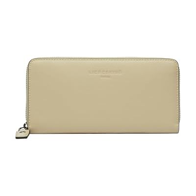 LIEBESKIND BERLIN Leren portemonnee Sally Audrey Zip Around Wallet Biscotti Lichtgeel LIEBESKIND BERLIN Leren portemonnee Sally Audrey Zip Around Wallet Biscotti Lichtgeel