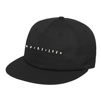 Quiksilver Drifter canvas pet heren zwart Quiksilver Drifter canvas pet heren zwart