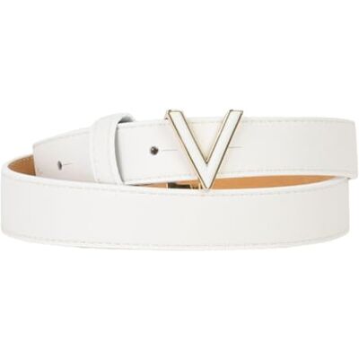 Valentino riem Glow Belt W115 Bianco/Oro wit inkortbaar Valentino riem Glow Belt W115 Bianco/Oro wit inkortbaar