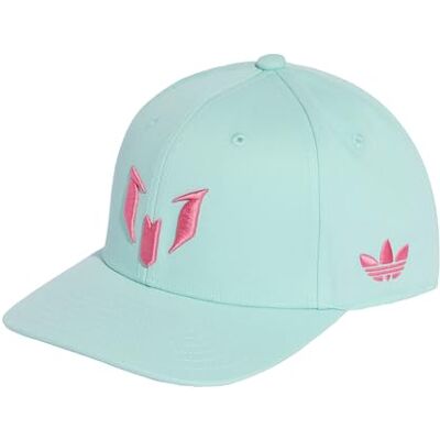 adidas Unisex adulto LIONEL MESSI SNAPBACK CAP, semi flash aqua/pink fusion, M-L adidas Unisex adulto LIONEL MESSI SNAPBACK CAP, semi flash aqua/pink fusion, M-L