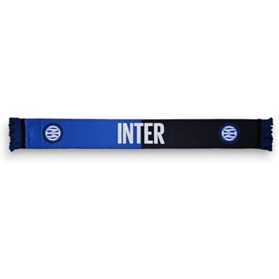 Inter Sjaal nieuw logo tweekleurig polyester Inter Sjaal nieuw logo tweekleurig polyester