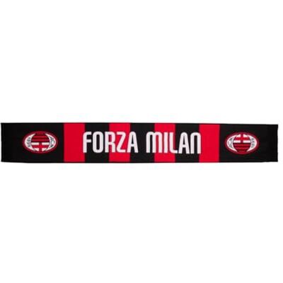 A.C. Milan AC Milan Officiële sjaal, acryl, officieel product van Forza Milaan A.C. Milan AC Milan Officiële sjaal, acryl, officieel product van Forza Milaan