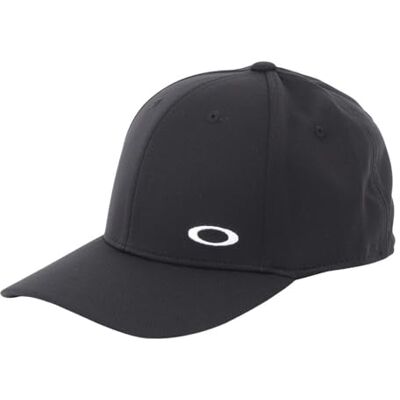 Oakley Baseball Cap voor heren, Zwart, S Oakley Baseball Cap voor heren, Zwart, S
