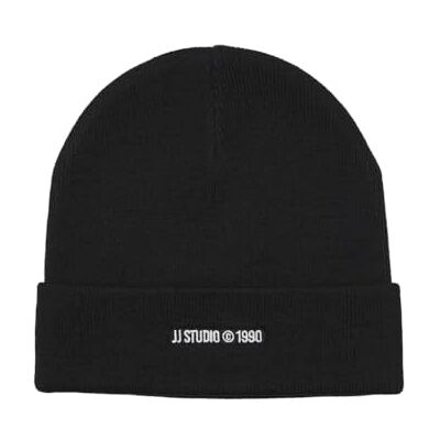 JACK&JONES JUNIOR JACBOTTLE Beanie JNR, gebreide muts, Zwart JACK&JONES JUNIOR JACBOTTLE Beanie JNR, gebreide muts, Zwart