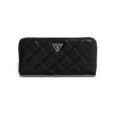 GUESS portemonnee Juliet SLG Zip Around Wallet Black zwart GUESS portemonnee Juliet SLG Zip Around Wallet Black zwart