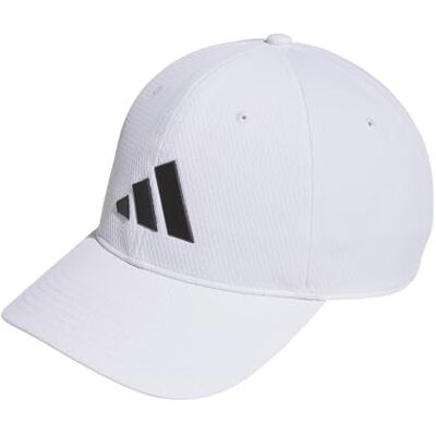 adidas Hombre MENS TOUR SNAPBACK HAT, white, S-M adidas Hombre MENS TOUR SNAPBACK HAT, white, S-M